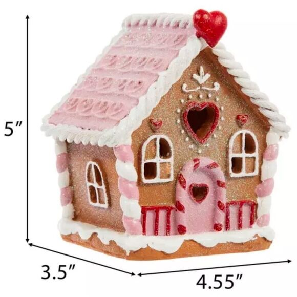 💕🏠 Valentine Gingerbread House - Picture 2 of 4